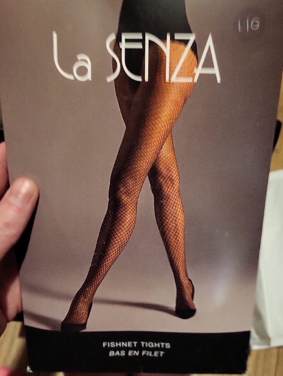 La SENZA Accessories - La SENZA Black Fishnet Tights - Classic Net Hosiery